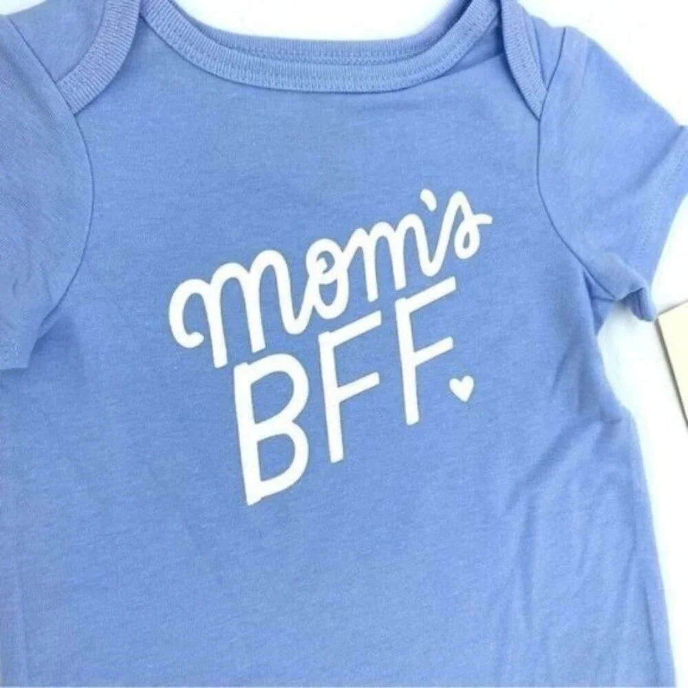 Cat & Jack Baby Mom’s BFF Bodysuit Onsie 0-3 Months New